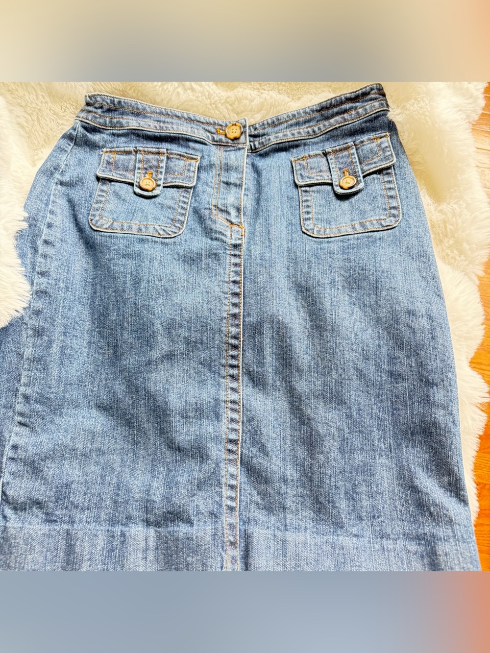 Vintage Jones New York Y2K denim skirt